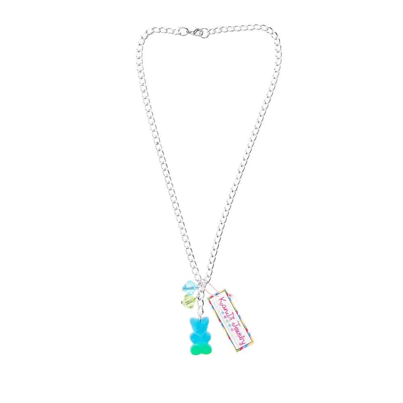 Gummy Bear Necklace – Blue and Green