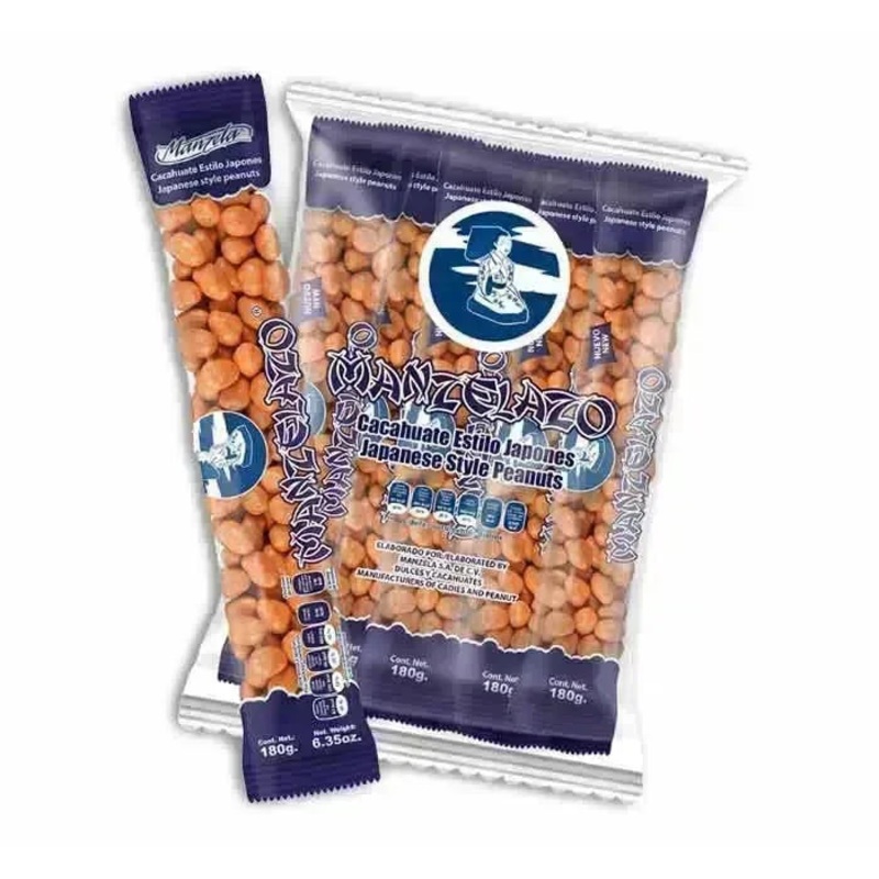Manzelazo Japanese-Inspired Peanuts Packs: 10-Piece Box