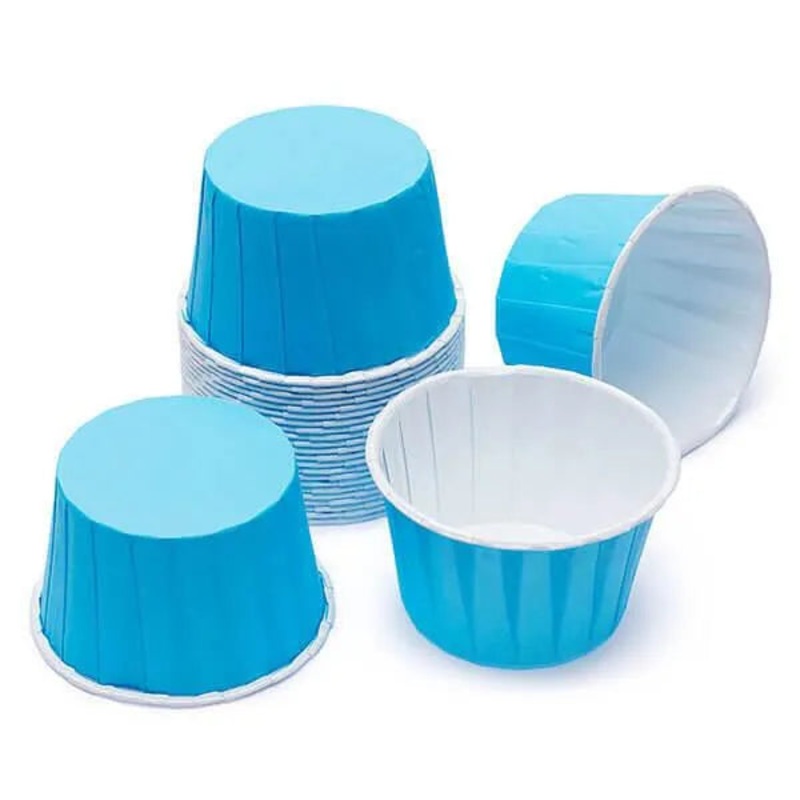 Paper 4-Ounce Candy Cups – Royal Blue: 25-Piece Pack