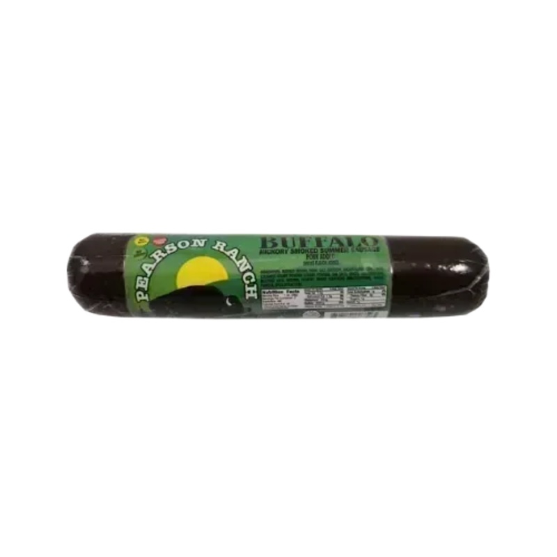 Pearson Ranch Jerky Buffalo Hickory Smoked Summer Sausage (6 oz.)