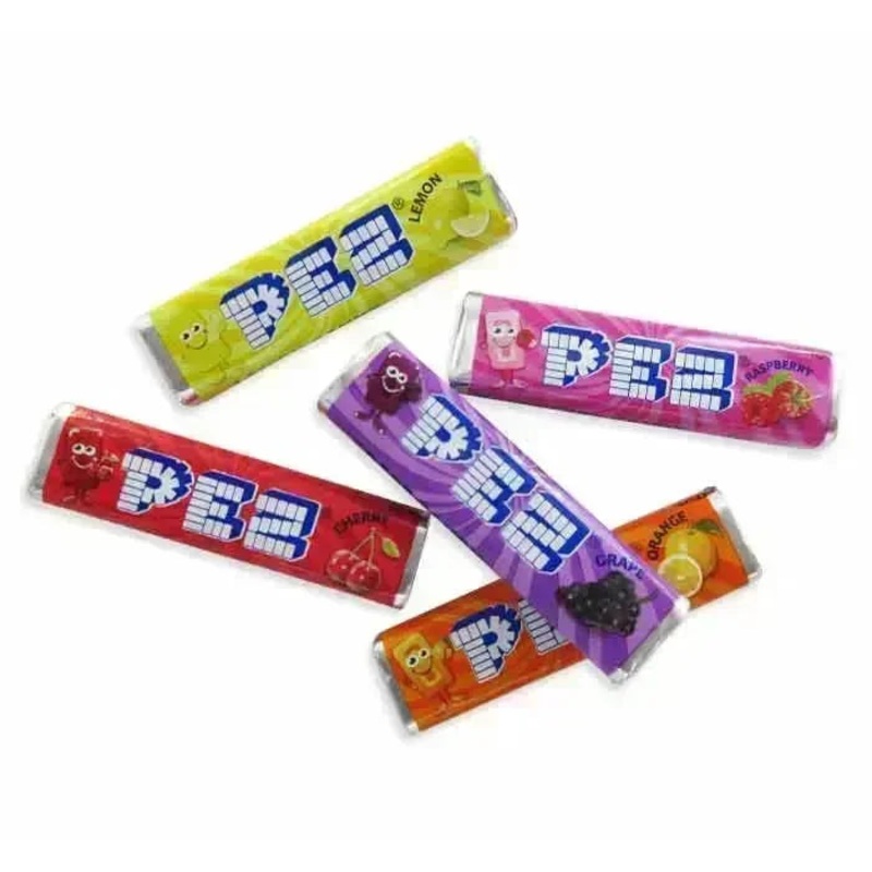 PEZ Fruit Flavor Candy Refills-Bulk: 20LB Case