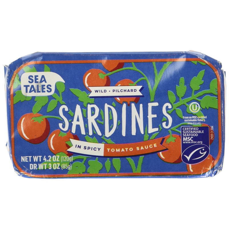 Sea Tales Sardines In Spicy Tomato Sauce, 4.2 Oz