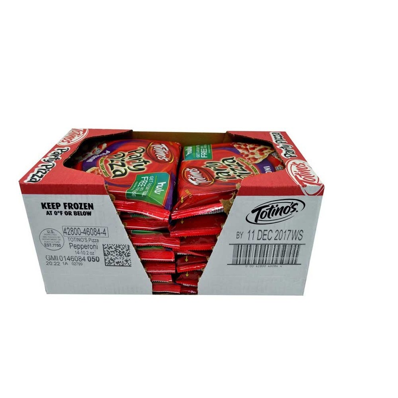 Totinos Pepperoni Party Pizza, 10.2 Ounce — 14 Per Case.