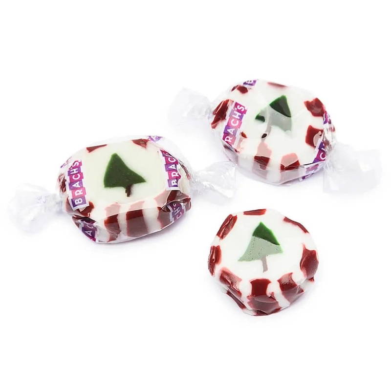 Brach’s Peppermint Christmas Tree Nougats: 11-Ounce Bag
