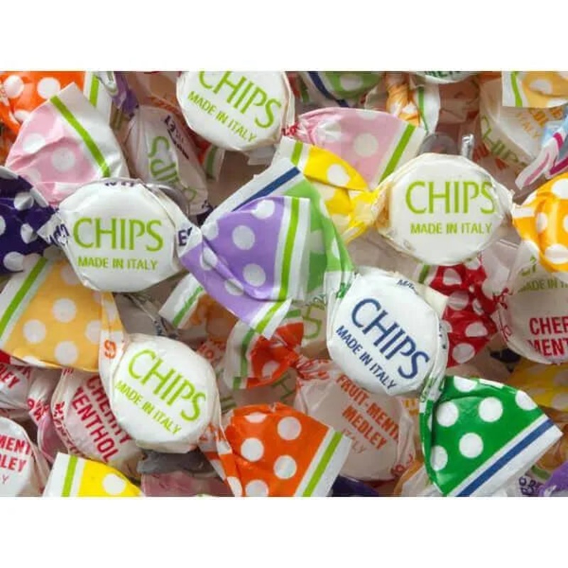 Chips Candy – Fruit Assortment: 1200-Piece Bag