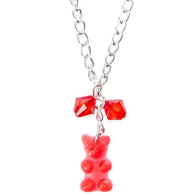 Gummy Bear Necklace – Red