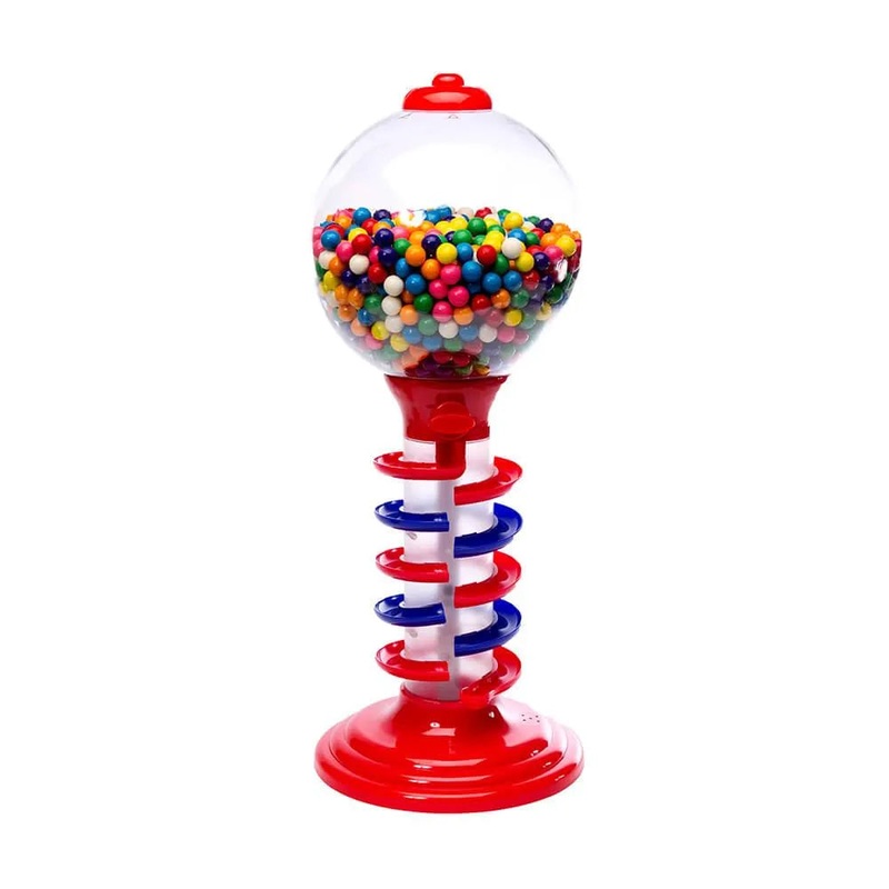 Light and Sound Spiral Gumball Machine Bank with Gumballs