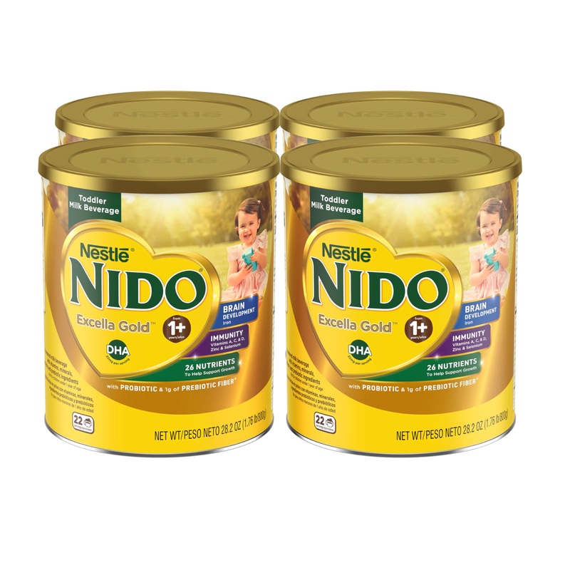 Nestle Nido Excella Gold Original Milk Powder 4 Pack Of 800G