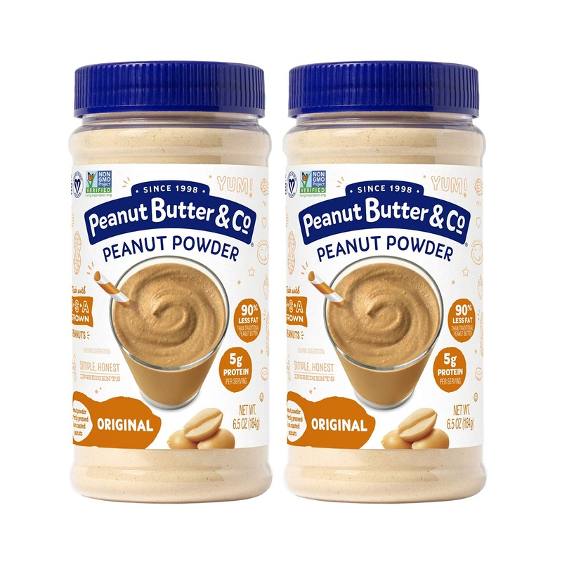 Peanut Butter & Co. Original Peanut Powder, Non-Gmo Project Verified, Gluten Free, Vegan, 6.5 Oz Jars (Pack Of 2)