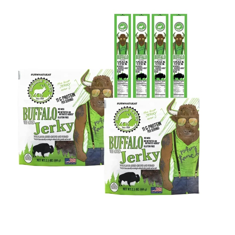 Pearson Ranch Jerky The City Slicker – Buffalo Variety Pack