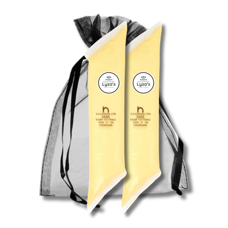 Pie & Pastry Filling – 2 Lb Bags – Gift Pack Of 2 By Lyza’S Sweets & Treats (Bavarian Cream)
