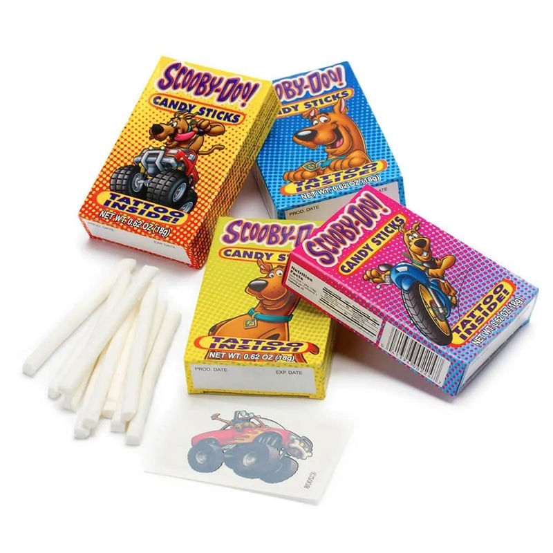 Scooby Doo Candy Sticks Packs: 30-Piece Box