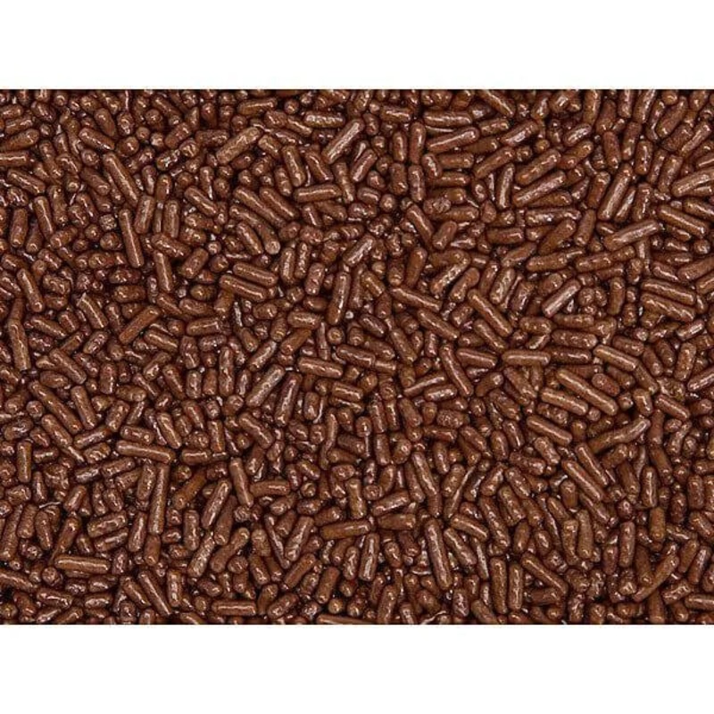 Sprinkle King Candy Sprinkles – Chocolate: 6LB Carton