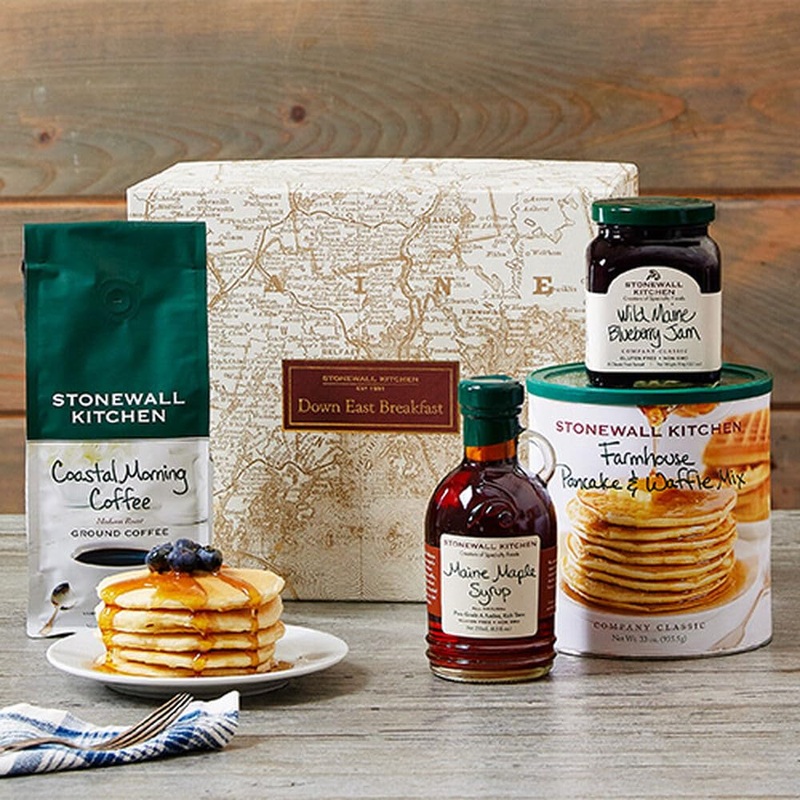 Stonewall Kitchen Down East Breakfast Gift (4 Pc Gift)