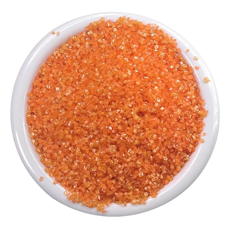 Ultimate Baker – Sanding Sugar, Orange – Vibrant Color Baking & Decorating Sugar With Premium Texture For Desserts & Confections