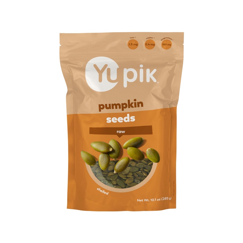 Yupik Raw Pumpkin Seeds, Shelled Kernels, 10.1 Oz – Kosher, Gluten-Free, Unsalted, Nutritious Snacks Rich in Copper & Magnesium