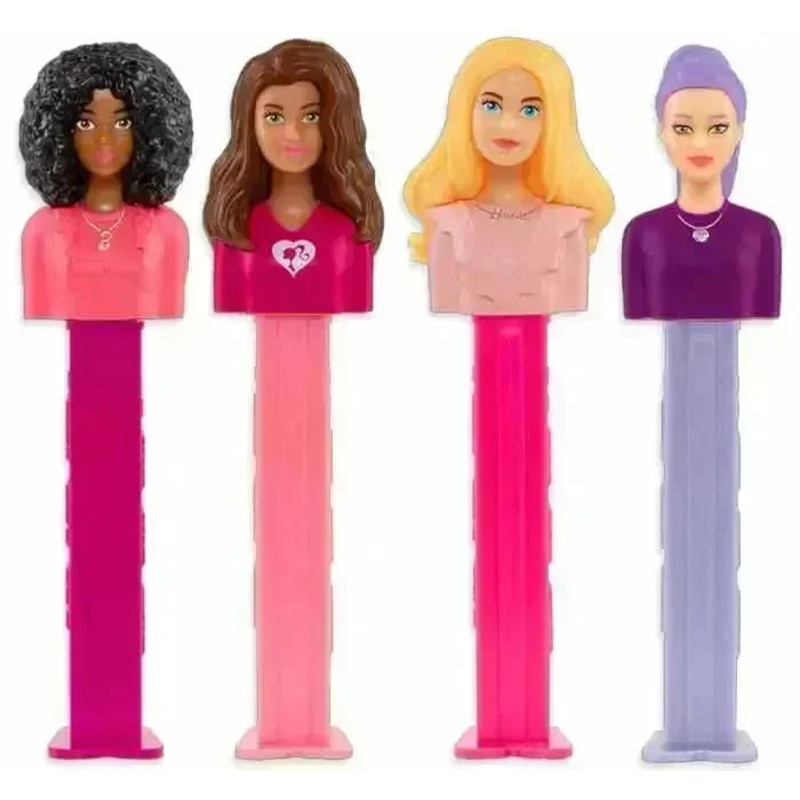 Barbie PEZ Candy Blister Packs: 12-Piece Display