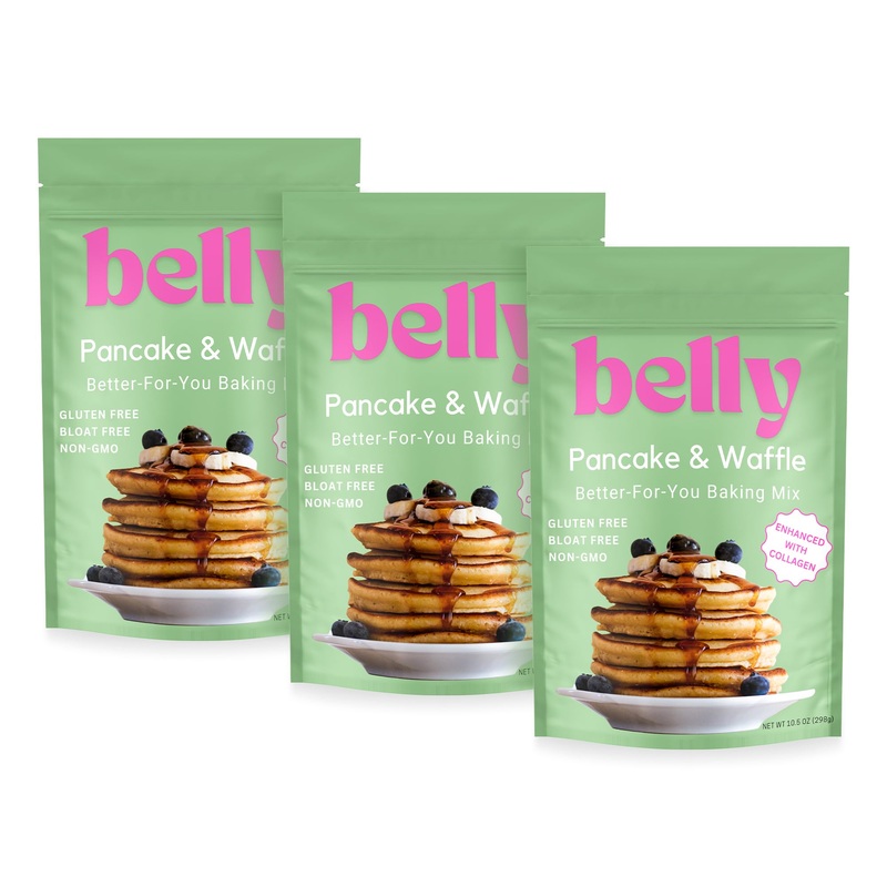 Belly Pancake Mix & Waffle Mix With Collagen Protein | High-Protein | Pancakes & Waffles | Grain-Free Dairy-Free Nut-Free | Heal