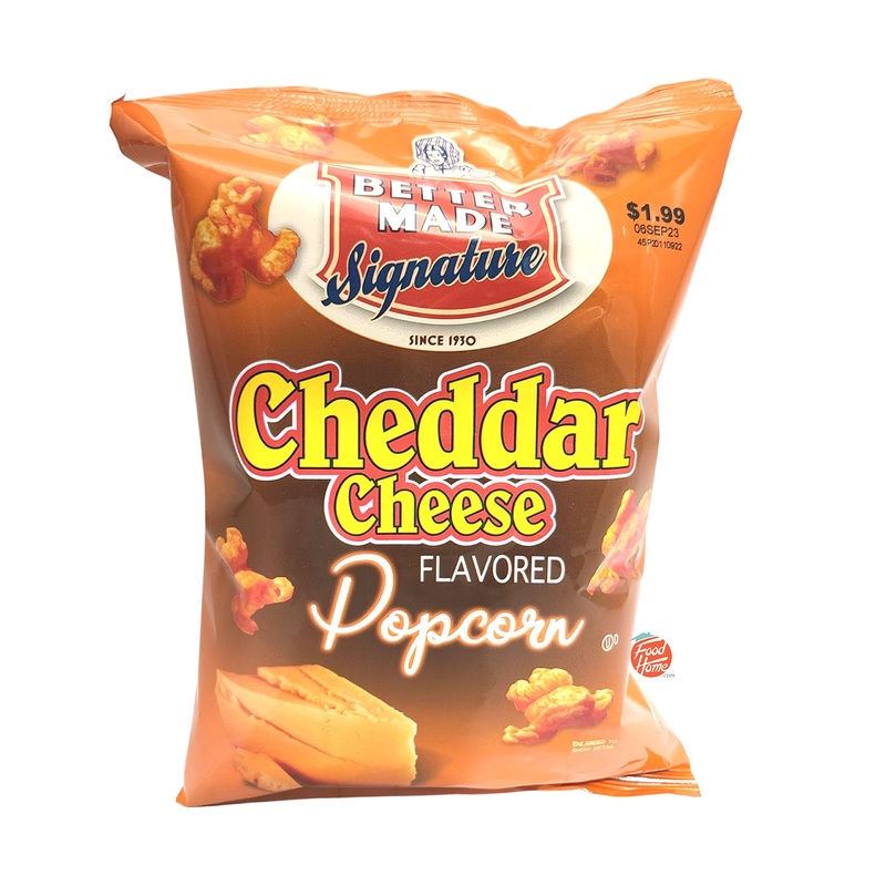 Better Made Signature Cheddar Cheese Flavored Popped Popcorn 2.75-Ounce Bag (10)