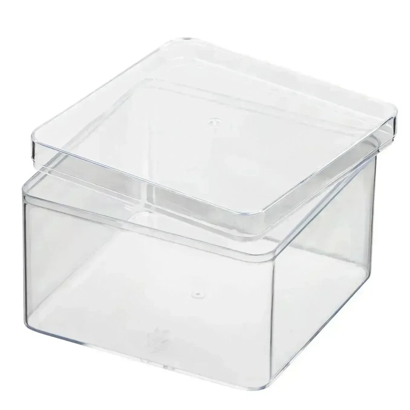 Clear Acrylic Boxes 4.25″X4.25″X2.25″ 8 Pack