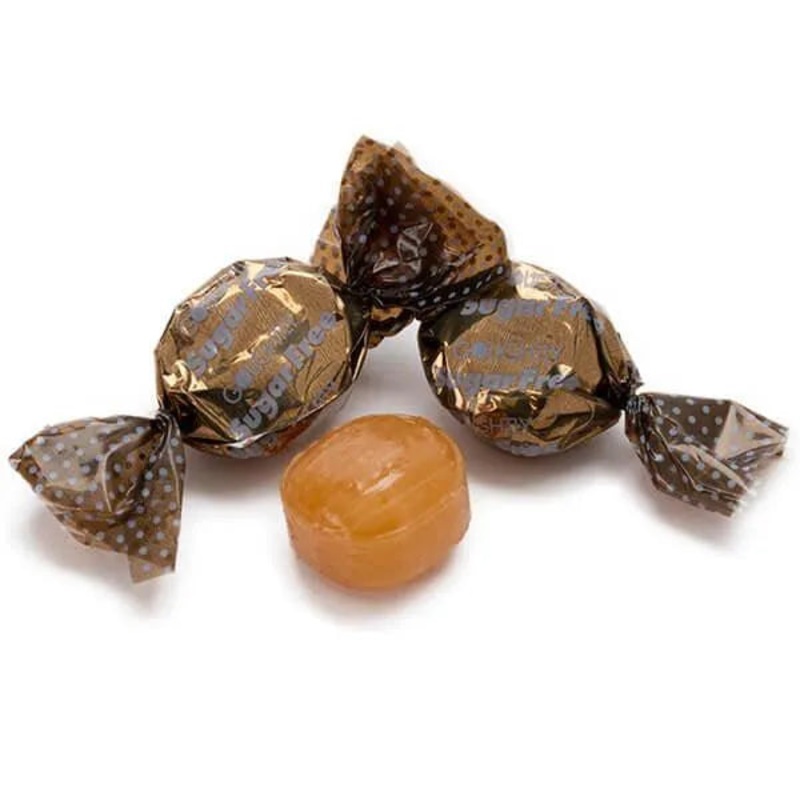 GoLightly Sugar Free Hard Candy – Caramel: 5LB Bag