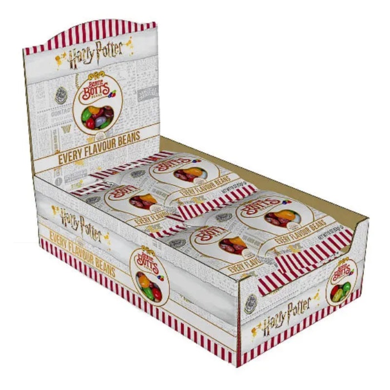 Jelly Belly Harry Potter Bertie Bott’s Jelly Beans 1.9-Ounce Packs: 12-Piece Display