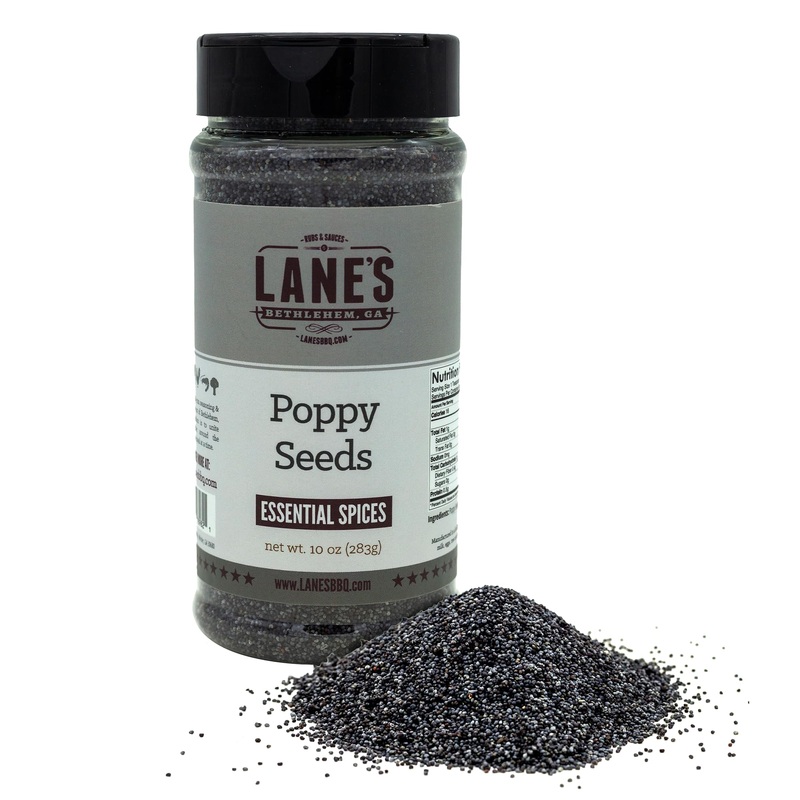 Lane’S Black Poppy Seeds, All-Natural Poppy Seeds For Baking & Cooking, Add Flavor To Bread, Cakes, Muffins & Pastries, Made In