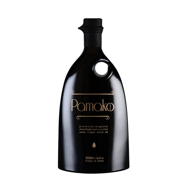 Pamako Ultra-Premium Organic Olive Oil, 500ml – Cold Pressed, 2023 Harvest, Monovarietal from Greece, 2039mg/kg Antioxidants