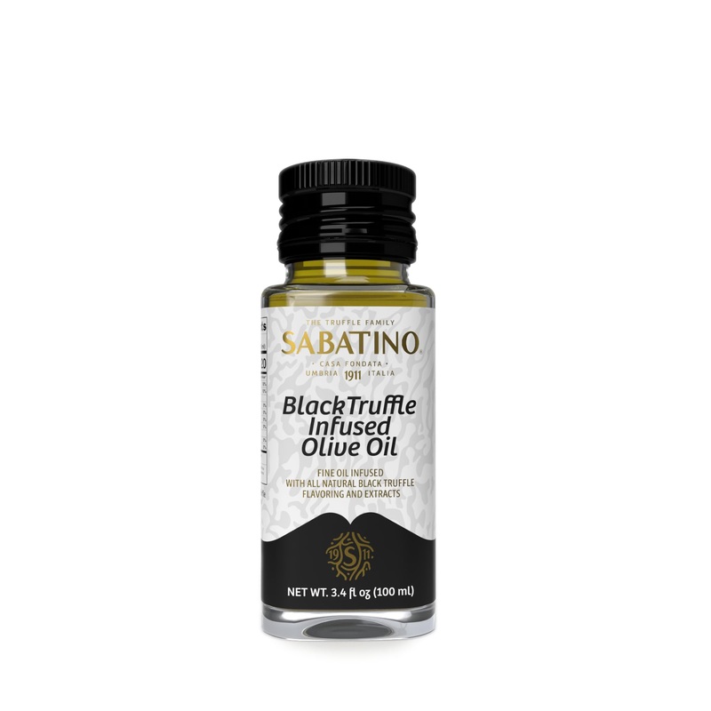 Sabatino Tartufi All Natural Black Truffle Infused Olive Oil – Made From Black Truffles, Vegan, Vegetarian, Kosher, Non-Gmo Proj