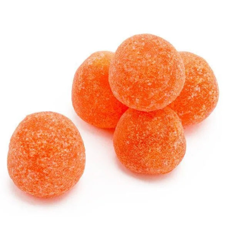 Sour Spanks Chewy Candy Balls – Tangerine: 5LB Bag