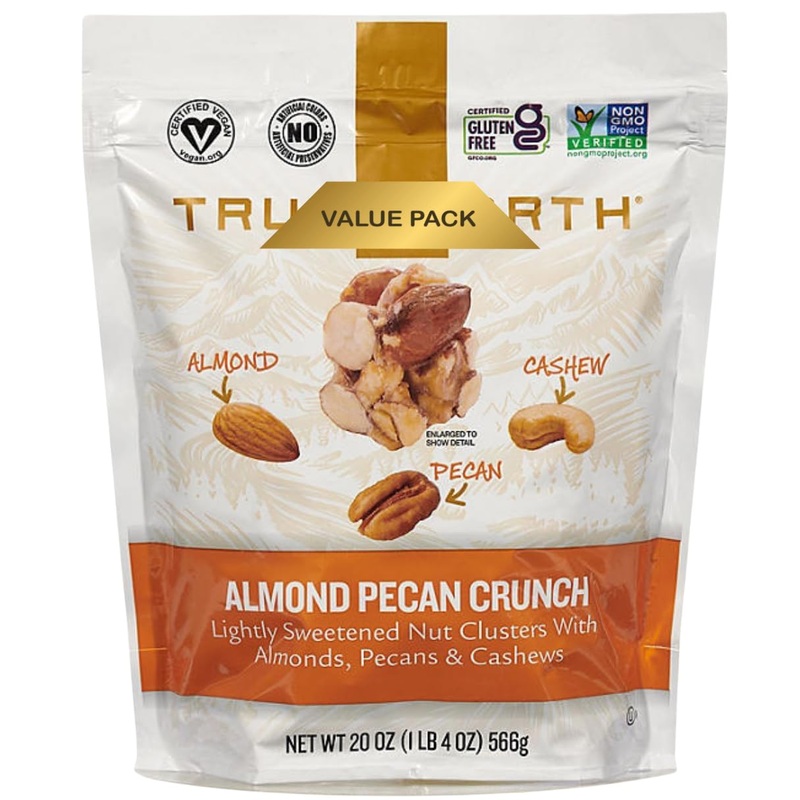 True Norths Almond Pecan Crunch, 20 Oz. – Almond Pecan Cashew (Chocolatto Tradmark Included)