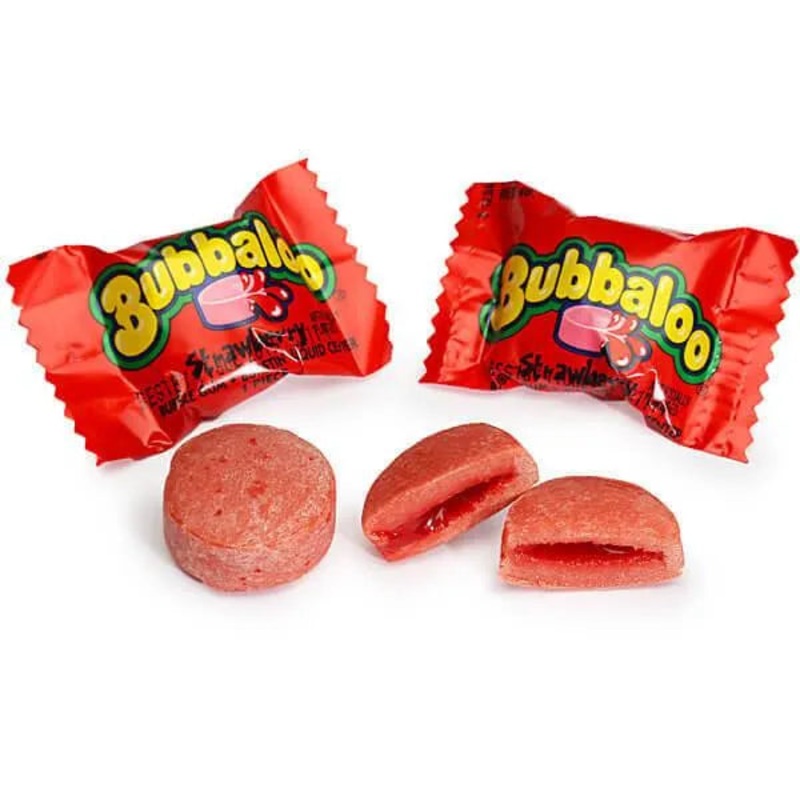 Bubbaloo Liquid Filled Bubblegum – Strawberry: 47-Piece box