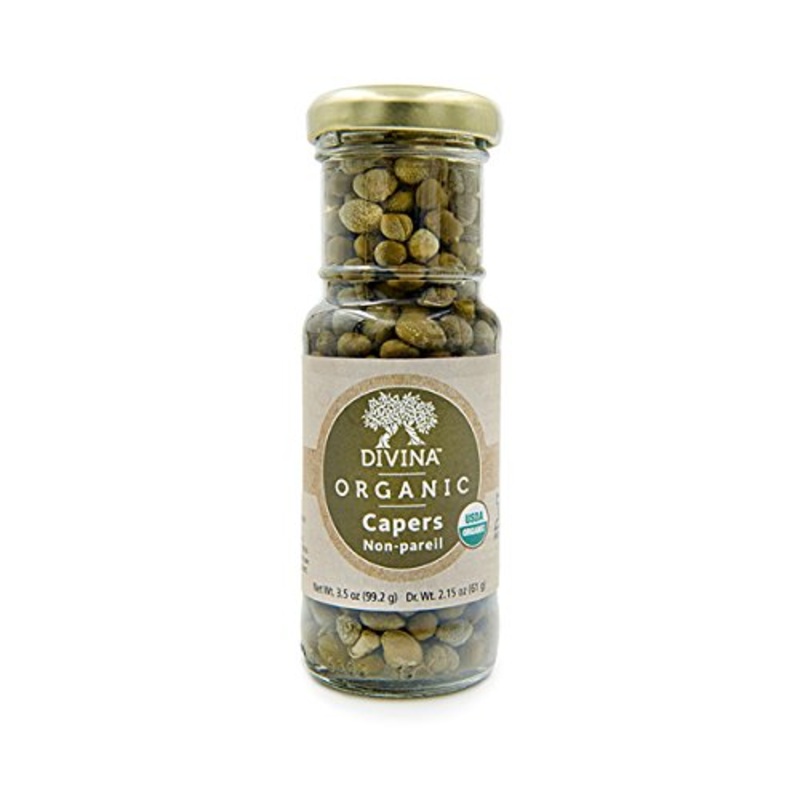 Divina Organic Capers, 3.5 Ounce (Pack Of 12)