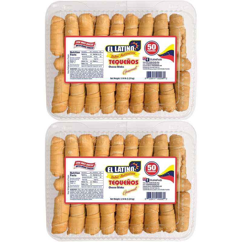 El Latino Tequenos Prefried And Ready To Eat. (100)