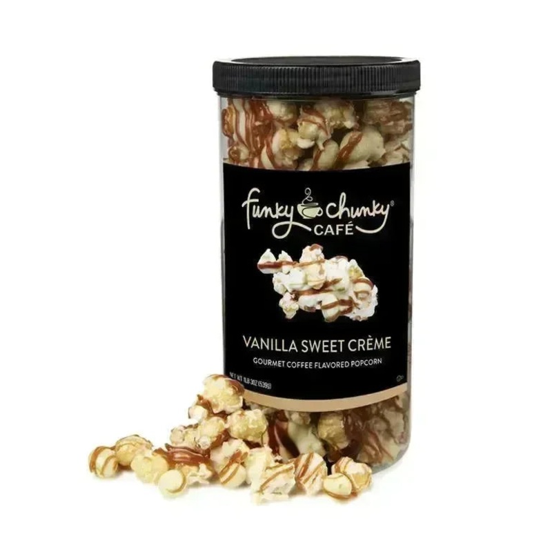 Funky Chunky Vanilla Sweet Crme: 19-Ounce Tall Canisters