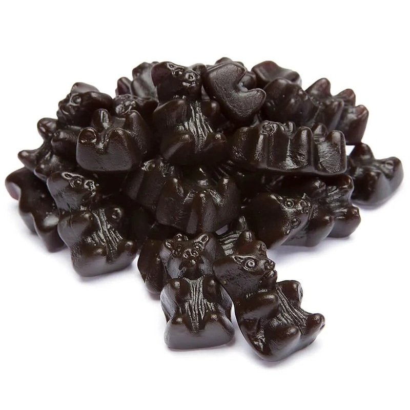 Gustaf’s Sugar Free Black Licorice Bears: 3KG Bag