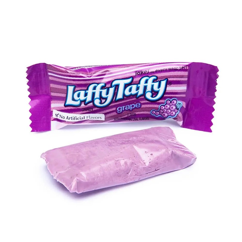 Laffy Taffy Candy – Grape: 145-Piece Tub