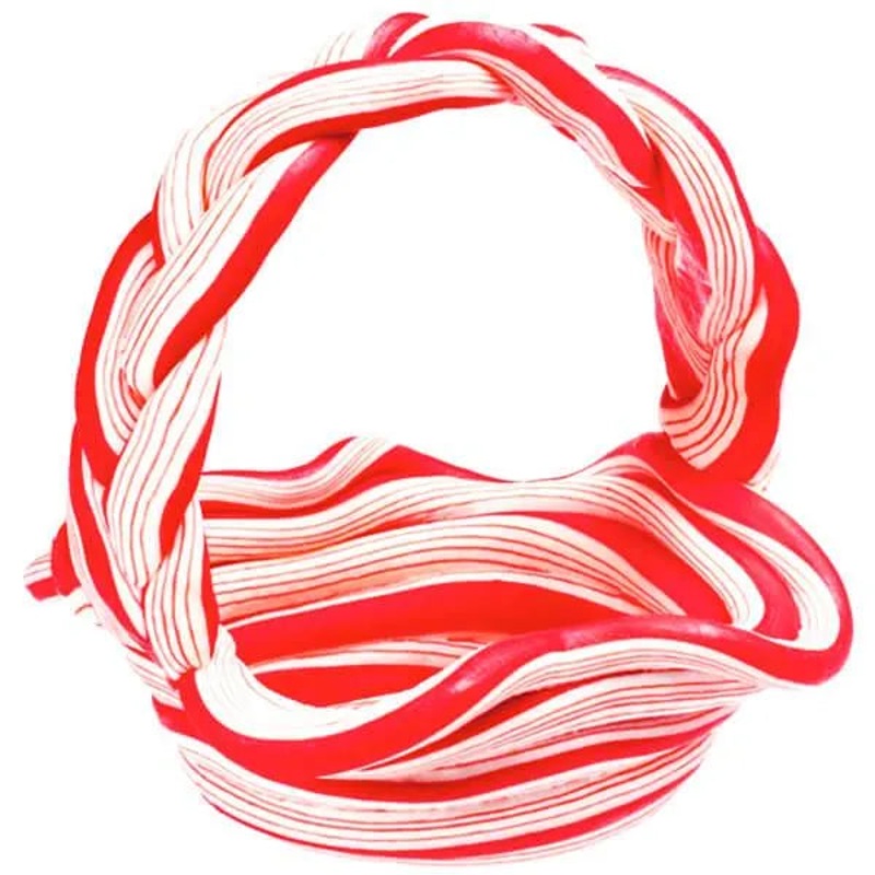 Peppermint Twist Hard Candy Basket