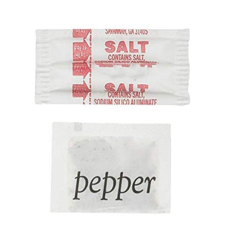 Perfect Stix – Ps-Salt & Pepper Packets-2000 Salt And Pepper Packets Combo -1000 Of Each (2000 Total Packets)