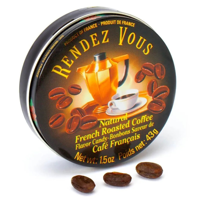 Rendez Vous Mini Bon Bons Tins – Coffee: 12-Piece Box