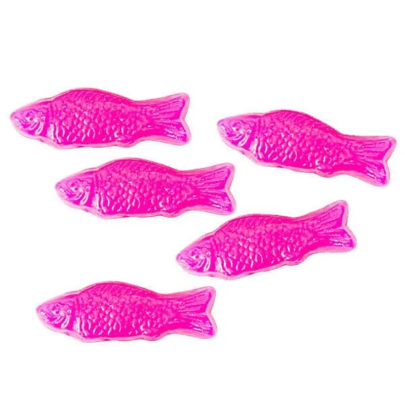 American Fish Chewy Candy – Pink: 5LB Bag