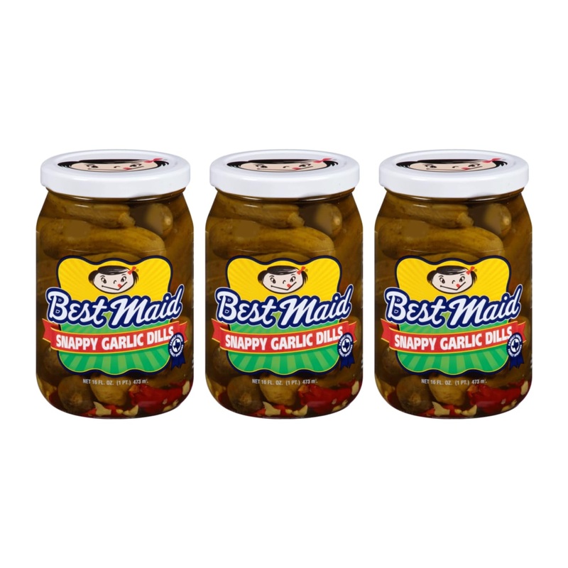 Best Maid Pickles – 9-Item Assortment Of Dill, Sweet, Bread & Butter, Okra, And Specialty Pickles – 3 Or 6 Packs (3 Pack, ”Snap