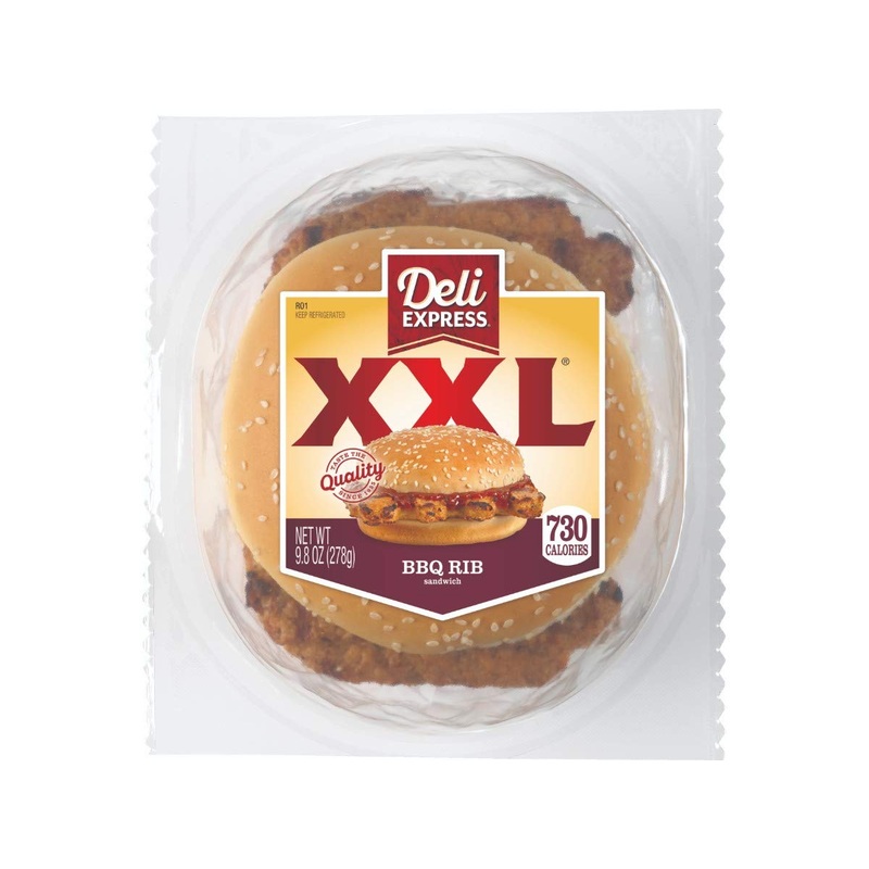Deli Express Xx Large Barbecue Rib Sandwich — 6 Per Case.