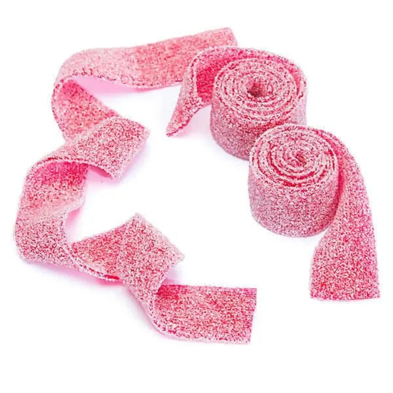 Dorval Sour Power Belts Candy – Wild Cherry: 150-Piece Tub