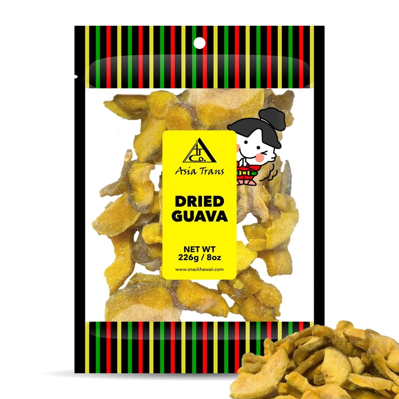 Dried Guava – Preserved Tropical Fruit Slices – Healthy, Vegan, And Low-Sugar – Non-Gmo Snack For Kids & Adults – 8 Ounce