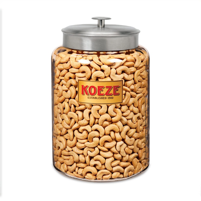 Koeze Colossal Cashews Office Party – 12 Lb. Jar