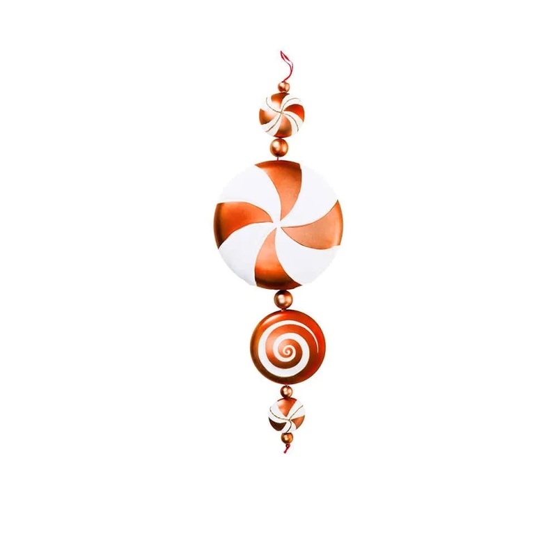 Orange Candy Dangle Ornament – 20 Inch