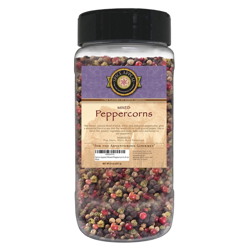 Spice Appeal Mixed Peppercorns 8 Oz