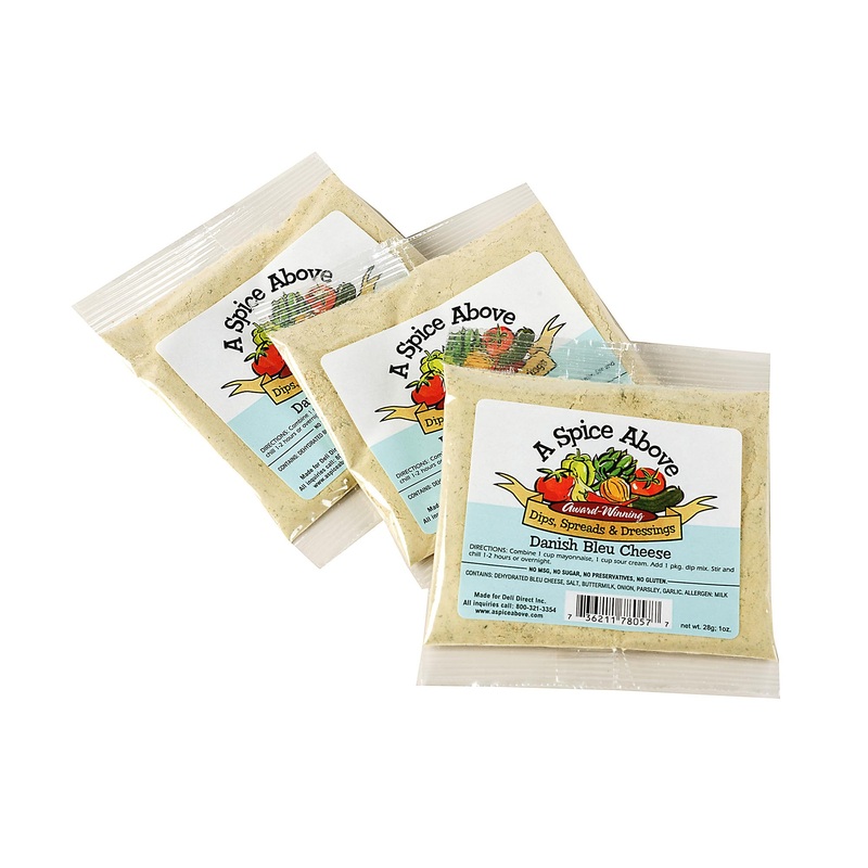 A Spice Above Dip Mix – Danish Bleu Cheese | Refreshing & Creamy Cucumber Herb Dip | Perfect For Easy Cooking, Dips, Spreads & R