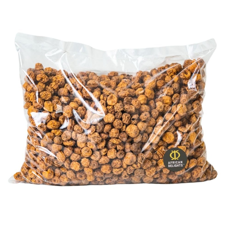 African Delights Organic Tiger Nuts Snack – Gluten-Free, Vegan, Protein-Rich Superfood, 12oz – Healthy Snack Option